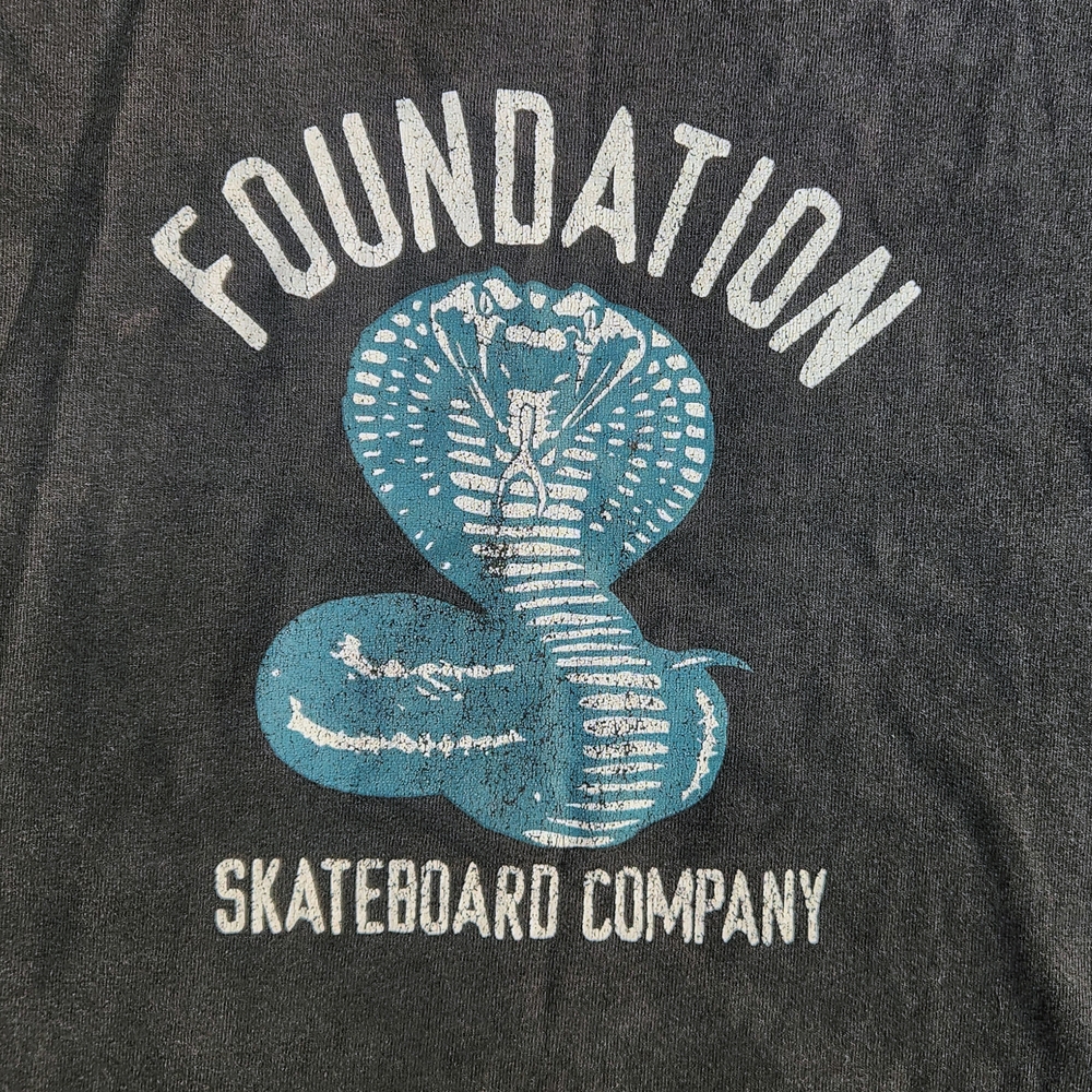 Vintage Foundation Skateboards Long Sleeve Skate Shirt